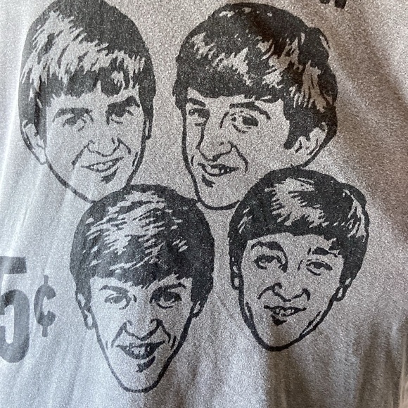 Men’s The Beatles t-shirt large bubble gum pop rock and roll 60s music concert - Picture 4 of 10